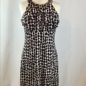 Enfocus Studios sleeveless chevron dress.